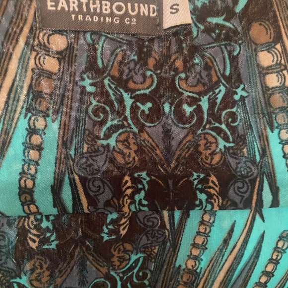 Earthbound Trading Co. Dress with Pockets - Picture 4 of 5